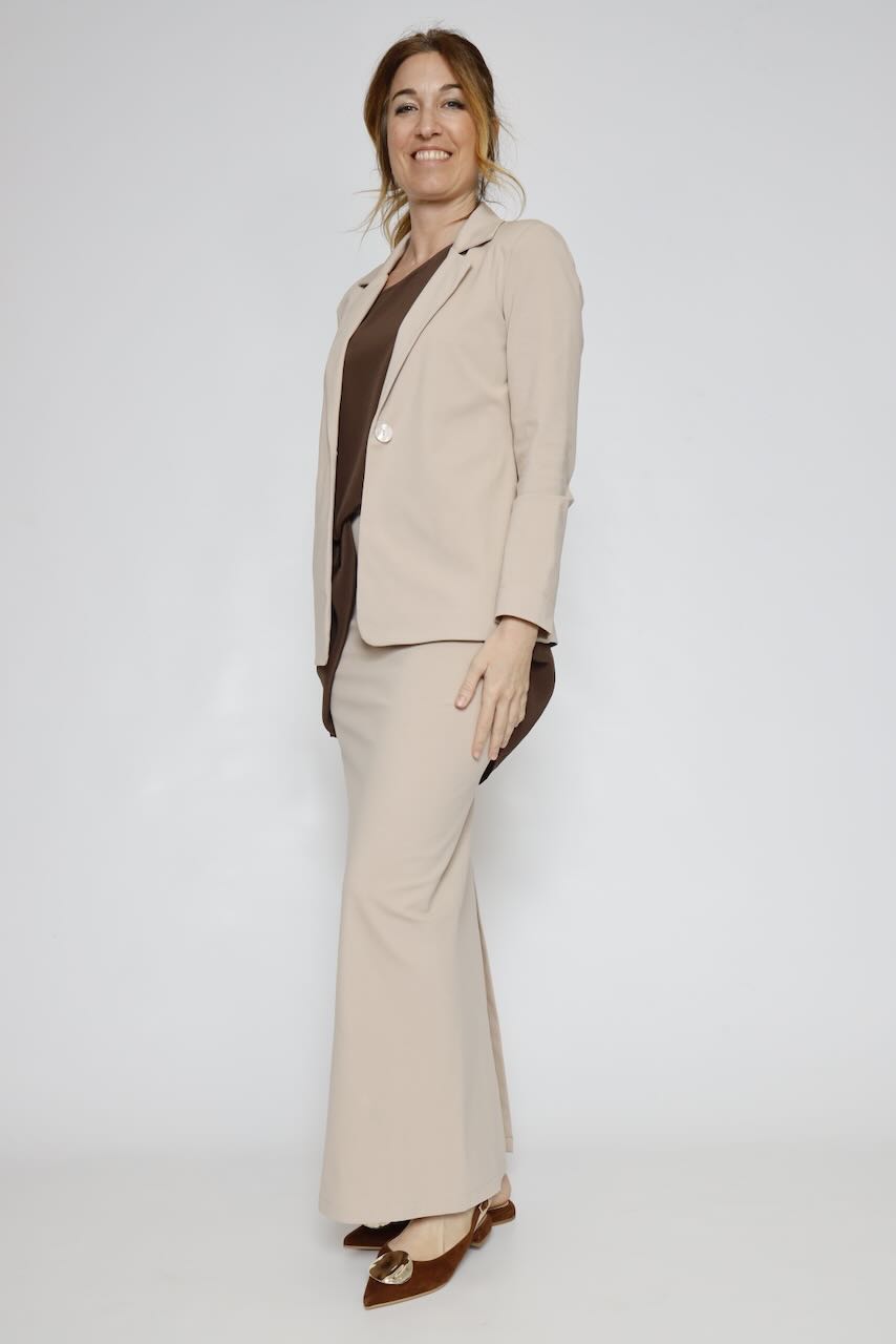 CHAQUETA BY10240-B-BEIGE