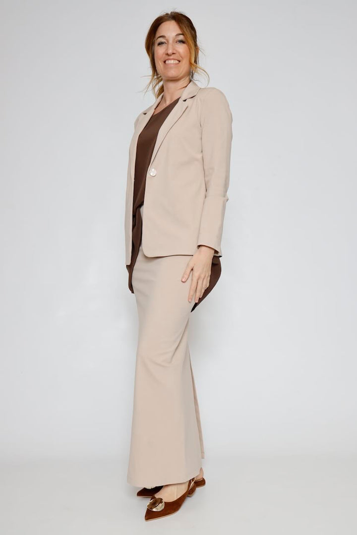 CHAQUETA BY10240-B-BEIGE