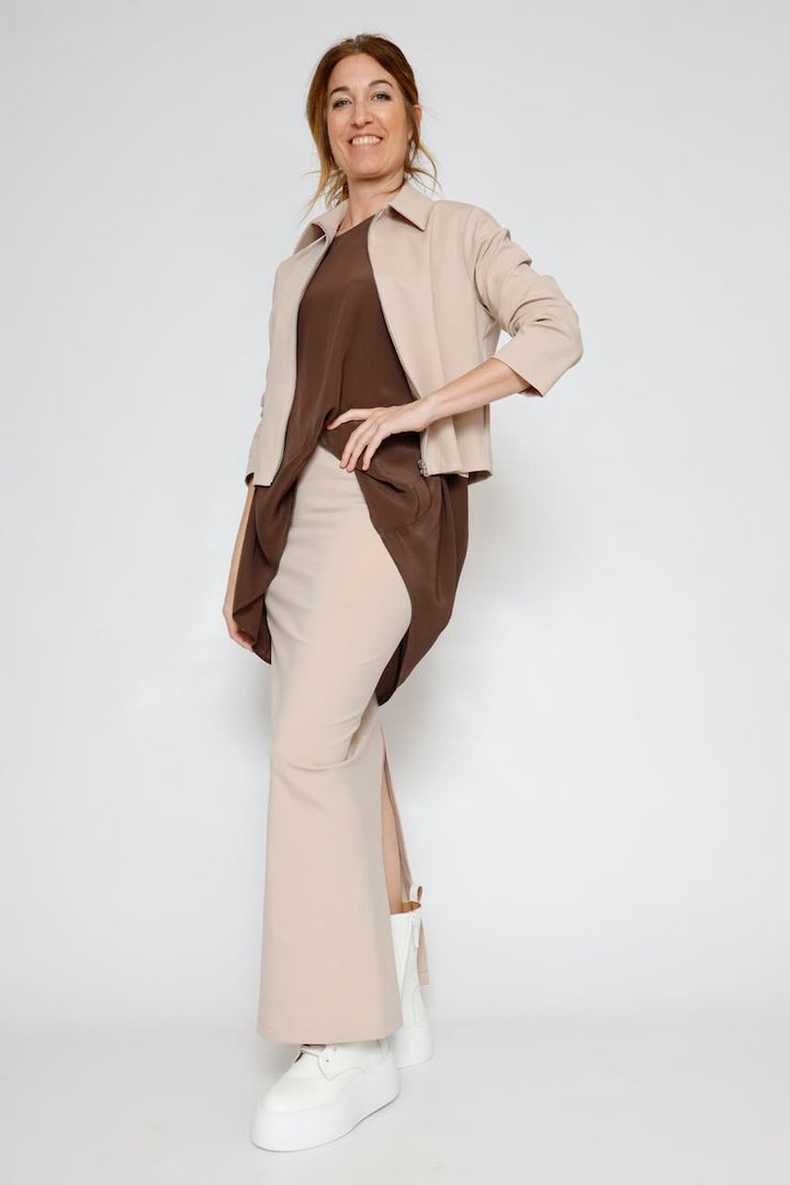 CHAQUETA BY10240-B-BEIGE
