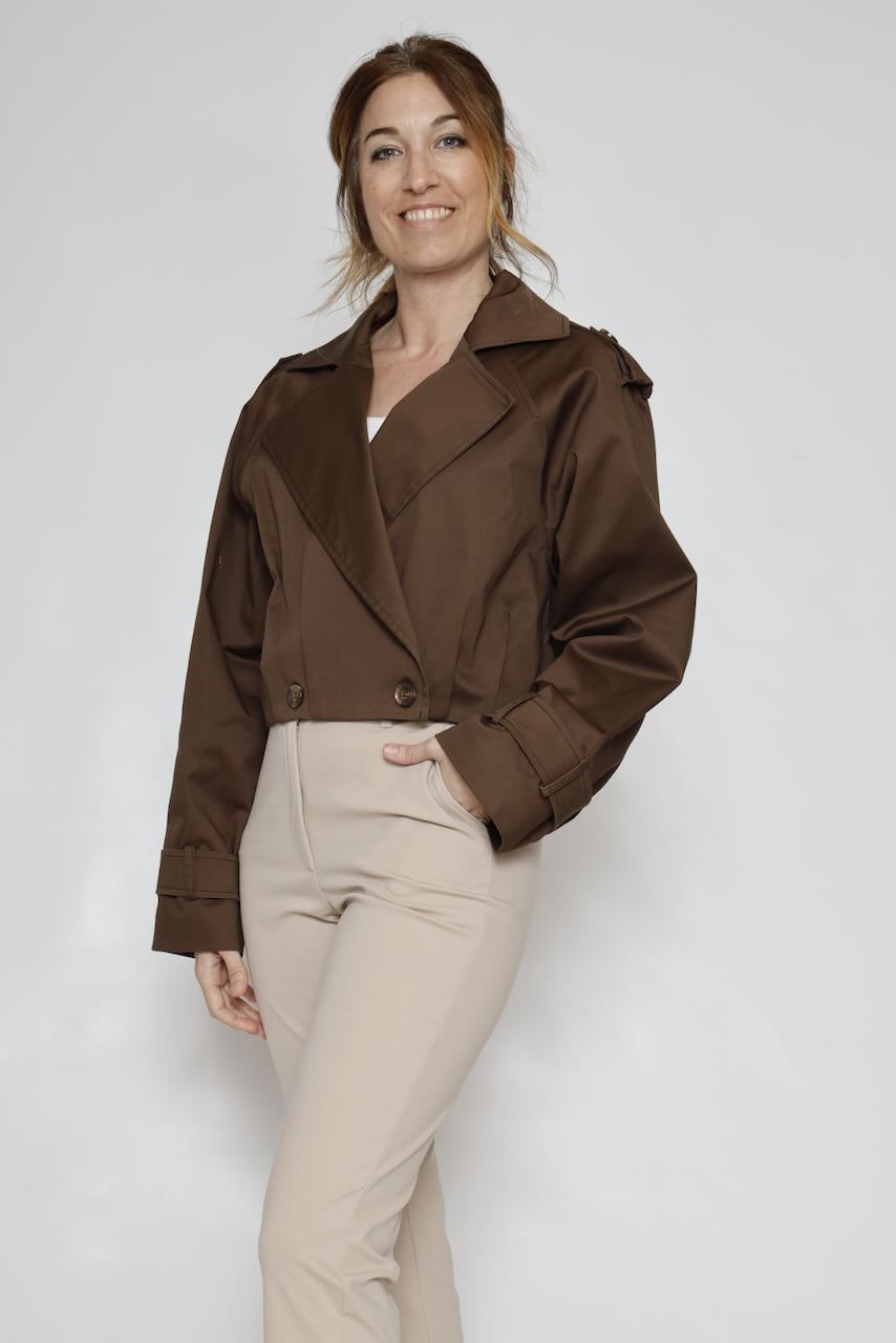 GABARDINA 63-1034-CHOCOLATE
