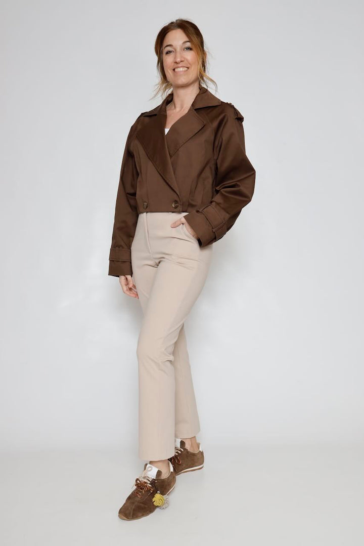 GABARDINA 63-1034-CHOCOLATE