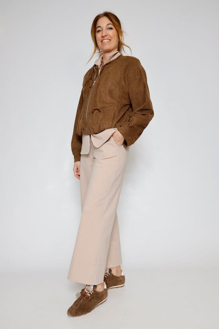 BOMBER P26VV604-MARRON