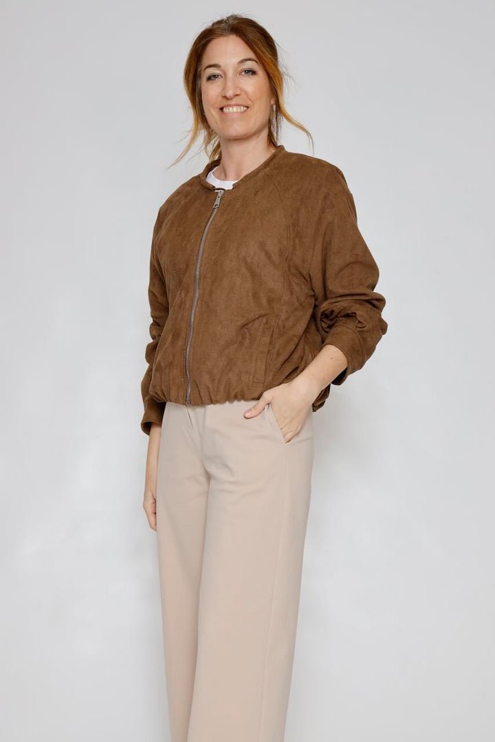 BOMBER P26VV604-MARRON