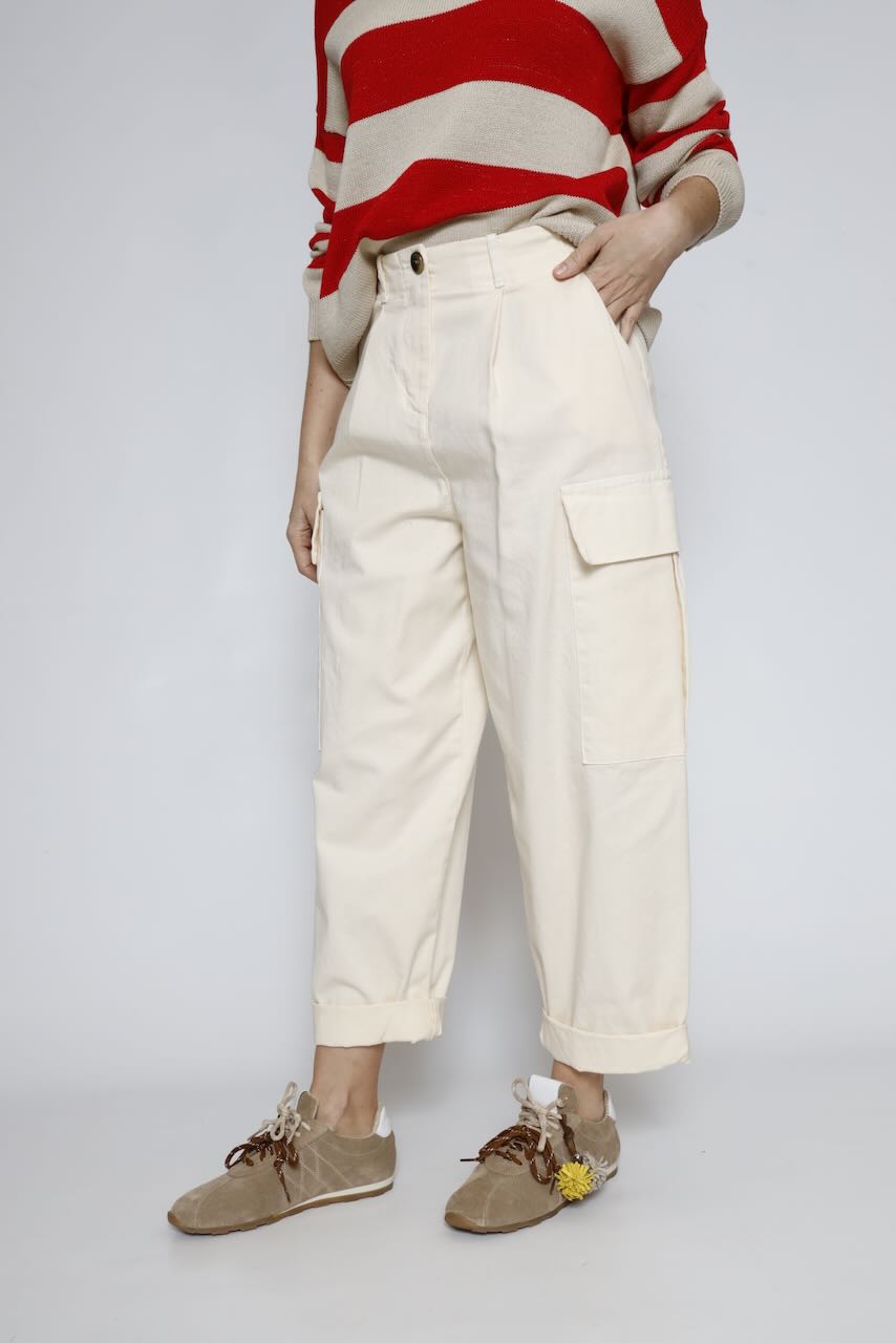 JERSEY M8510P8052-BEIGE/ROJO