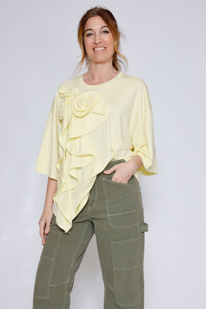 CAMISETA TX34LLF-AMARILLO