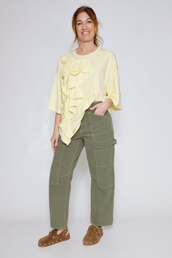 CAMISETA TX34LLF-AMARILLO