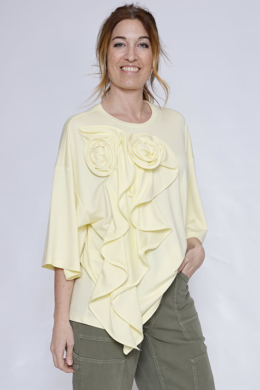 CAMISETA TX34LLF-AMARILLO