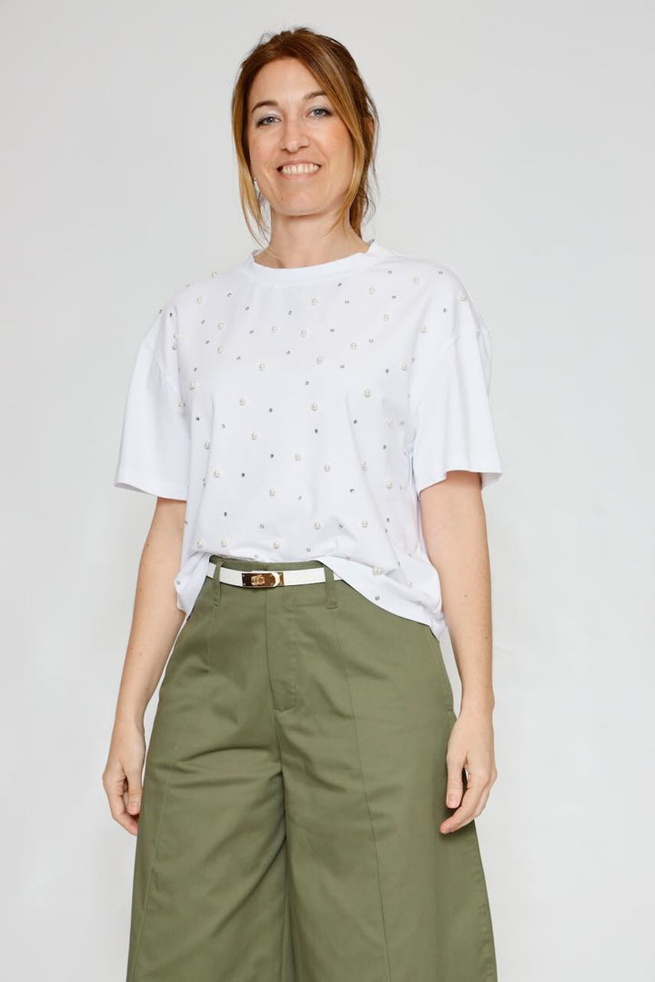 CAMISETA T0W5ATF000-BLANCO