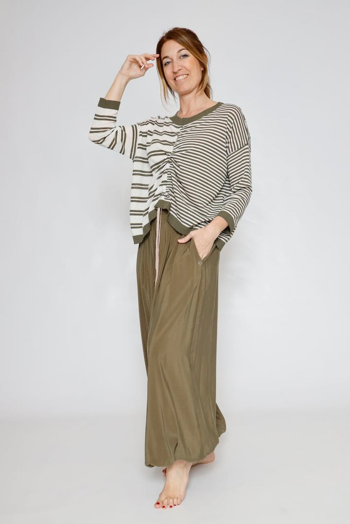 PANTALÓN P3PBDVS000-MILITAR
