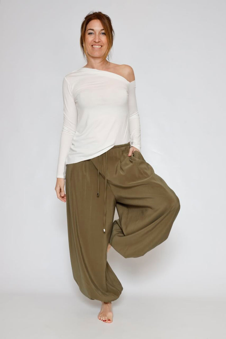 PANTALÓN P3PBDVS000-MILITAR