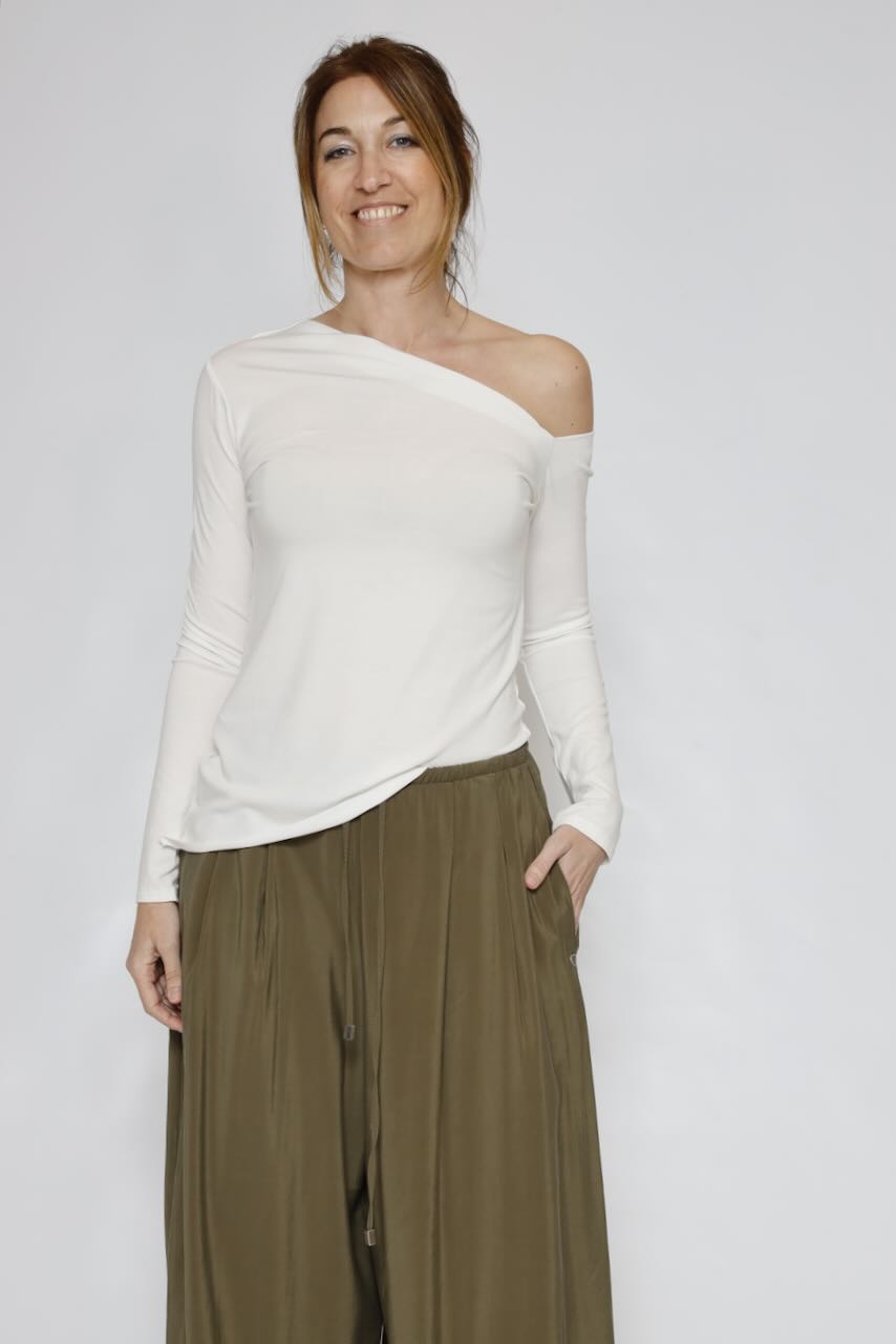 CAMISETA P26BU411-LATTE