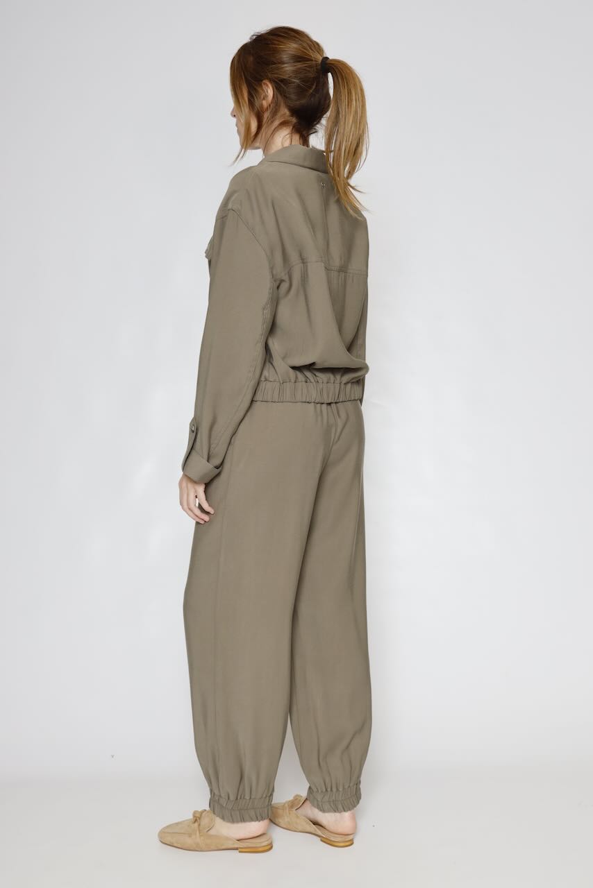 CHAQUETA CAMISA V0O3DIQ000-MILITAR