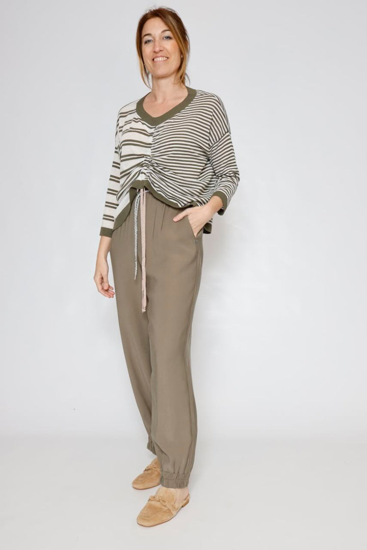 PANTALÓN P3O1DIQ000-MILITAR