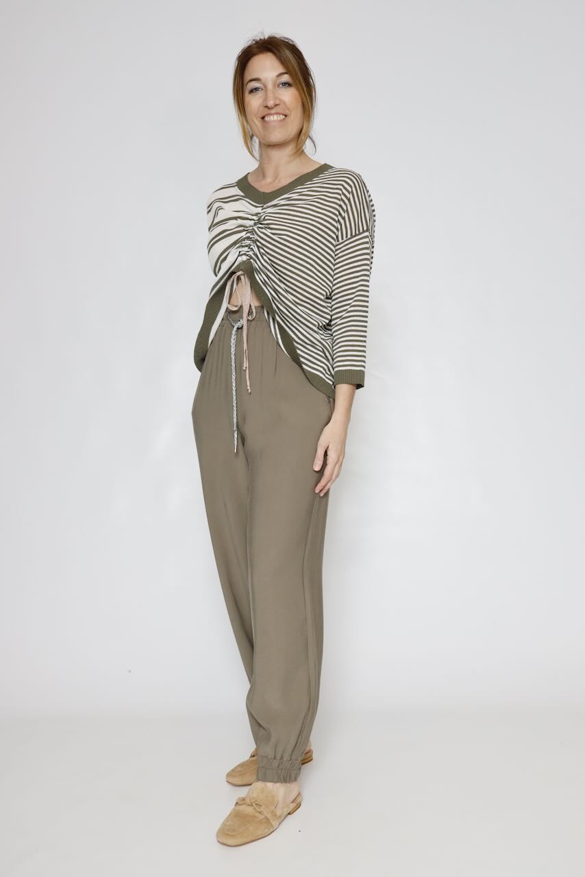 PANTALÓN P3O1DIQ000-MILITAR