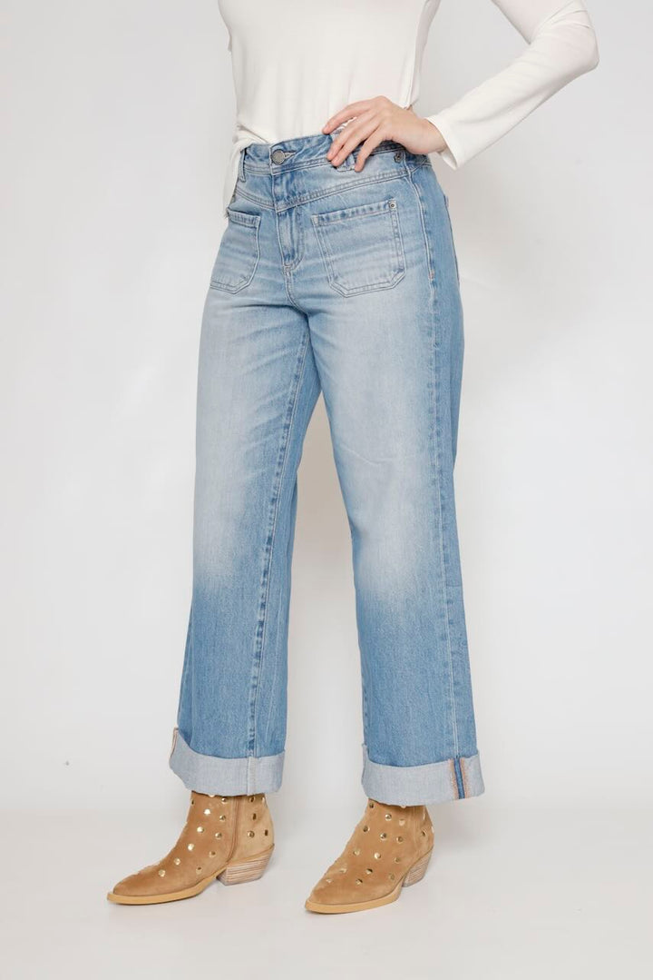 VAQUERO ALICE DENIM-BLU DENIM