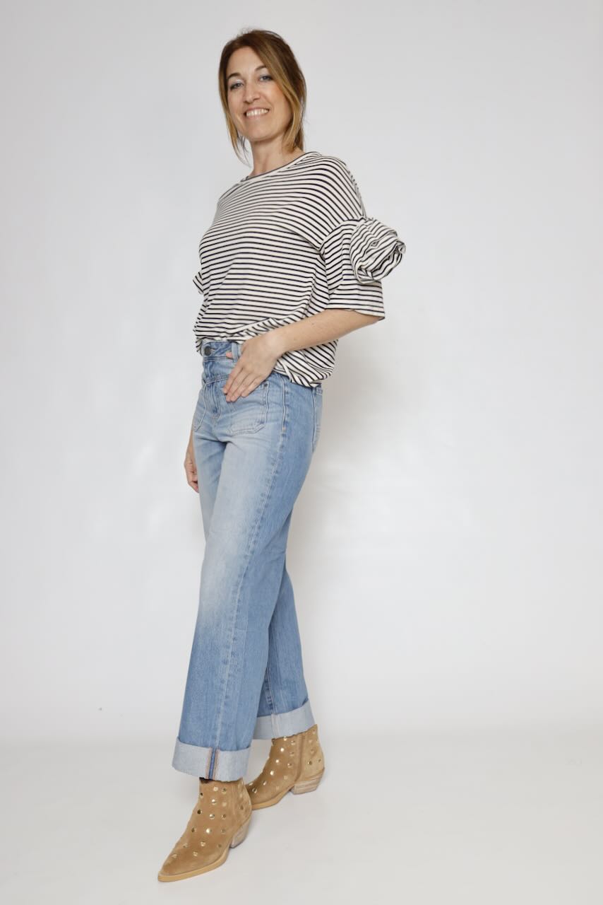 VAQUERO ALICE DENIM-BLU DENIM