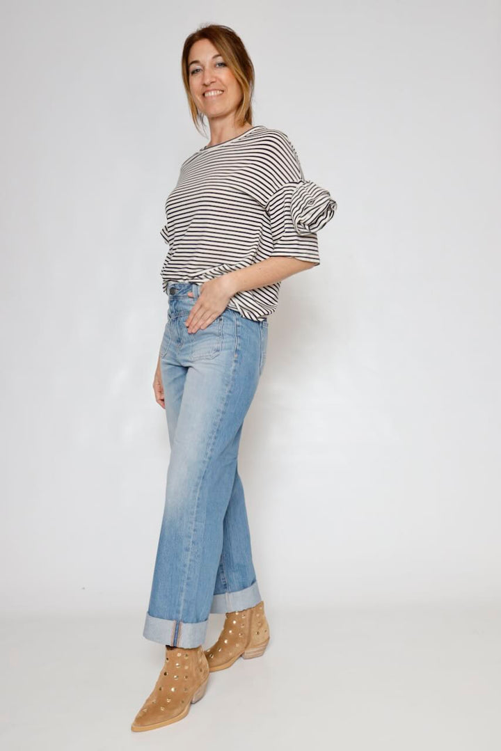 VAQUERO ALICE DENIM-BLU DENIM