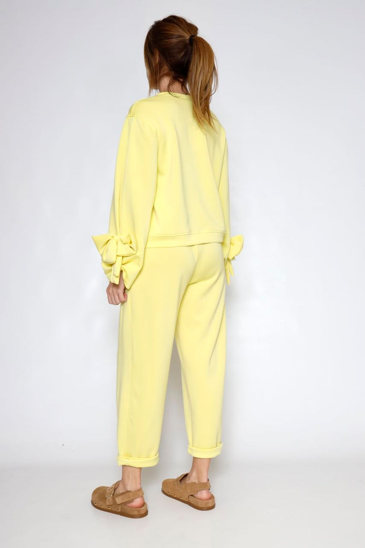 SUDADERA P26DD409-AMARILLO