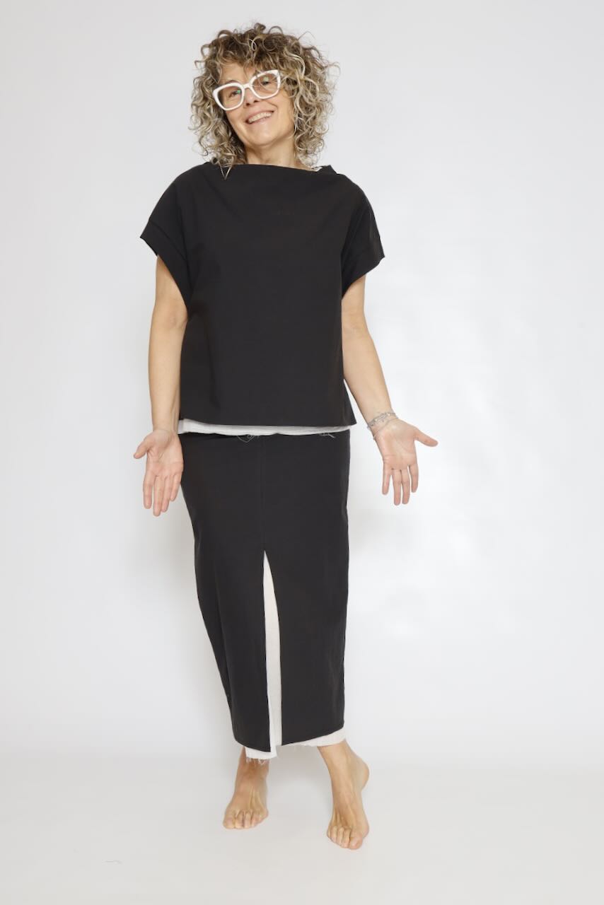 FALDA P6BM6307-NEGRO