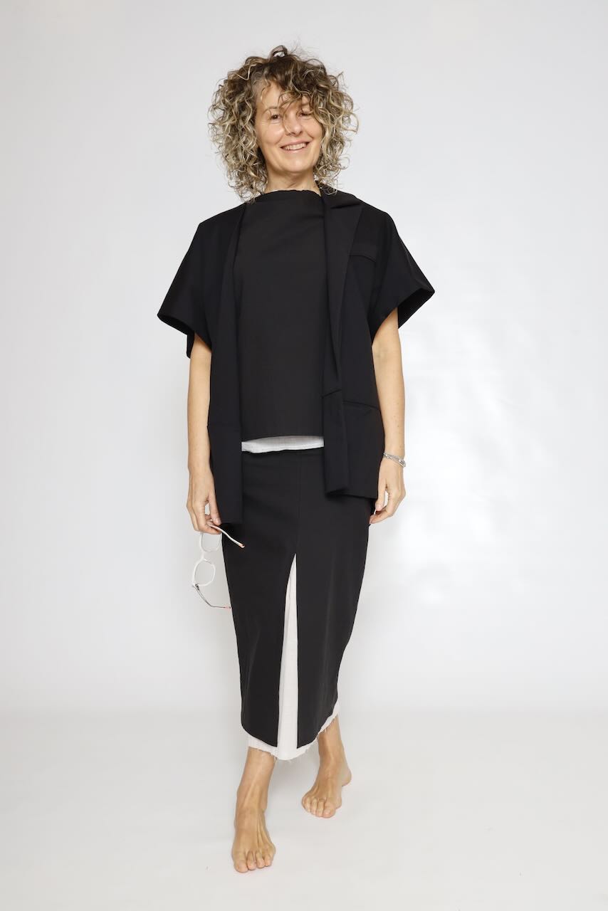 FALDA P6BM6307-NEGRO