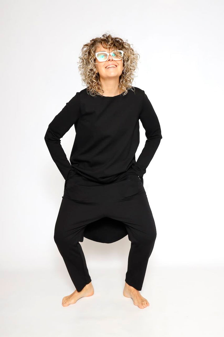 PANTALÓN A25ES222-NEGRO