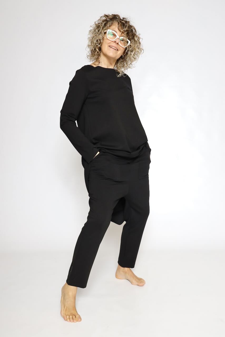 PANTALÓN A25ES222-NEGRO