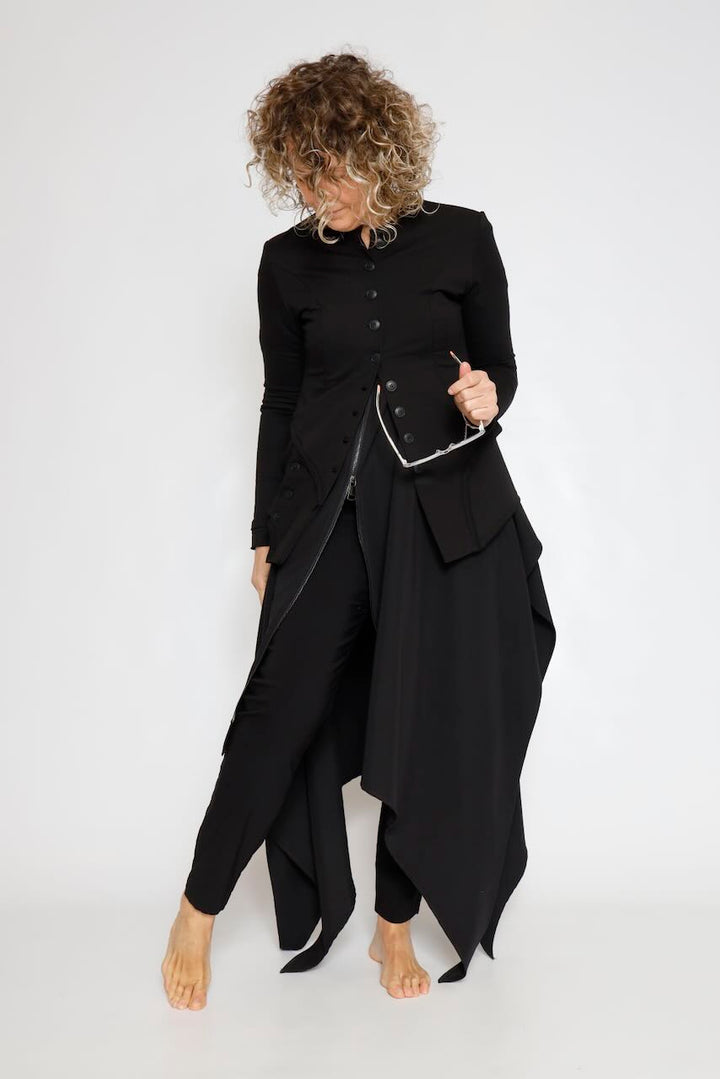 CHAQUETA BOTONES P4UU0188-NEGRO