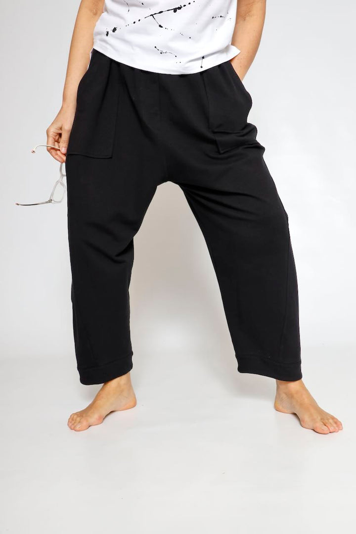 PANTS P4UT0895-BLACK