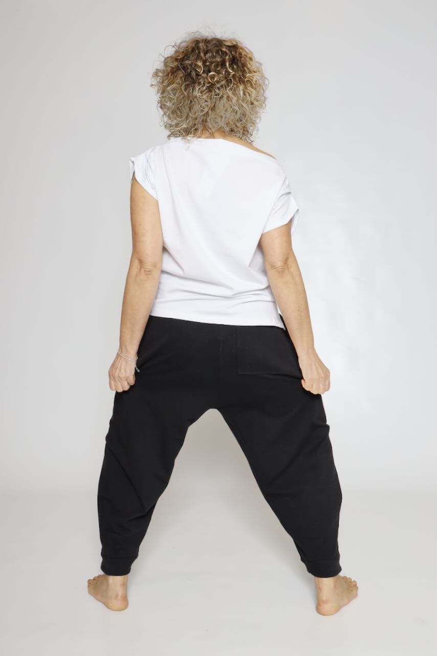 PANTS P4UT0895-BLACK