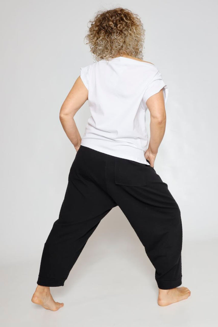 PANTS P4UT0895-BLACK