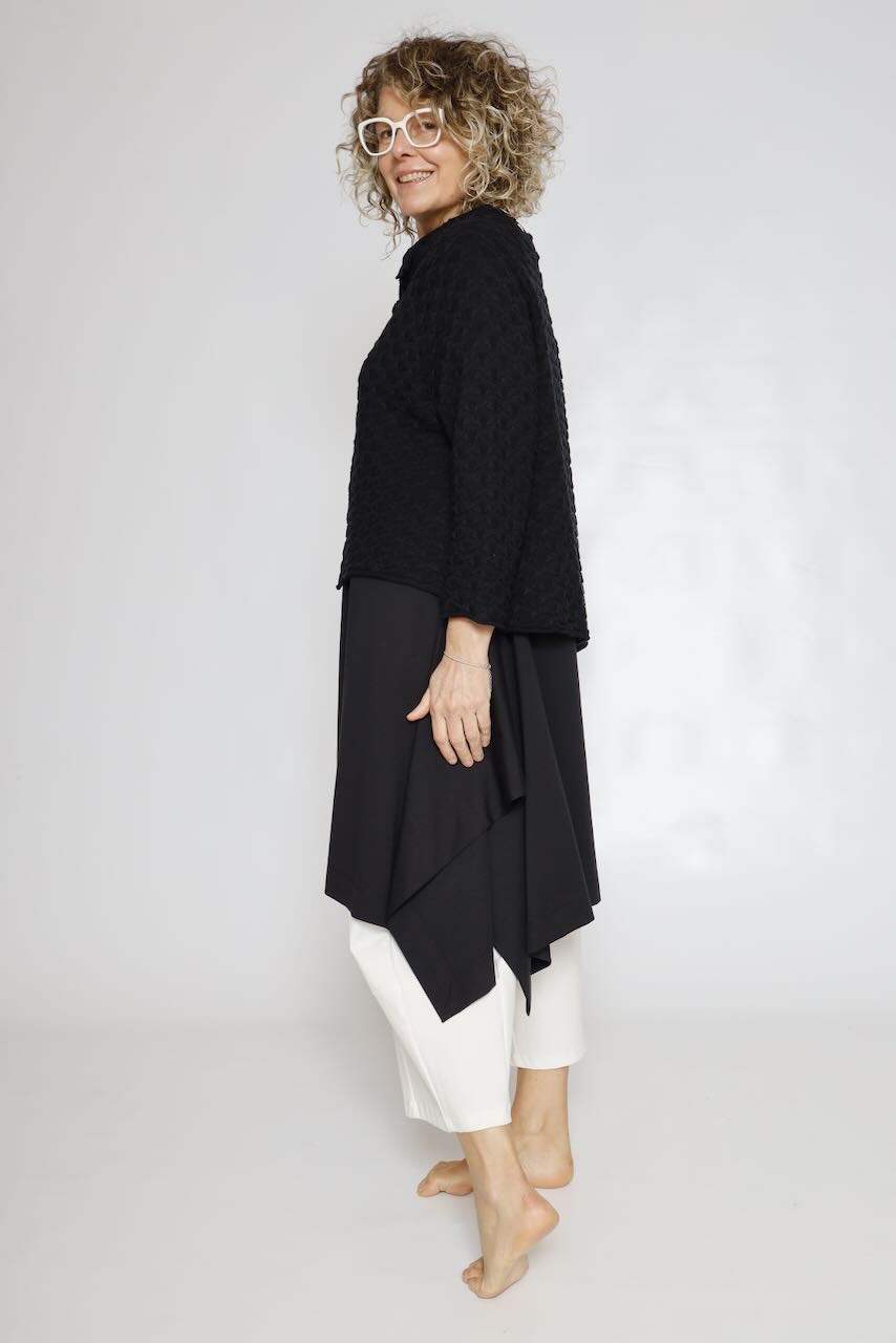 VESTIDO-TUNICA P5BM5715-NEGRO
