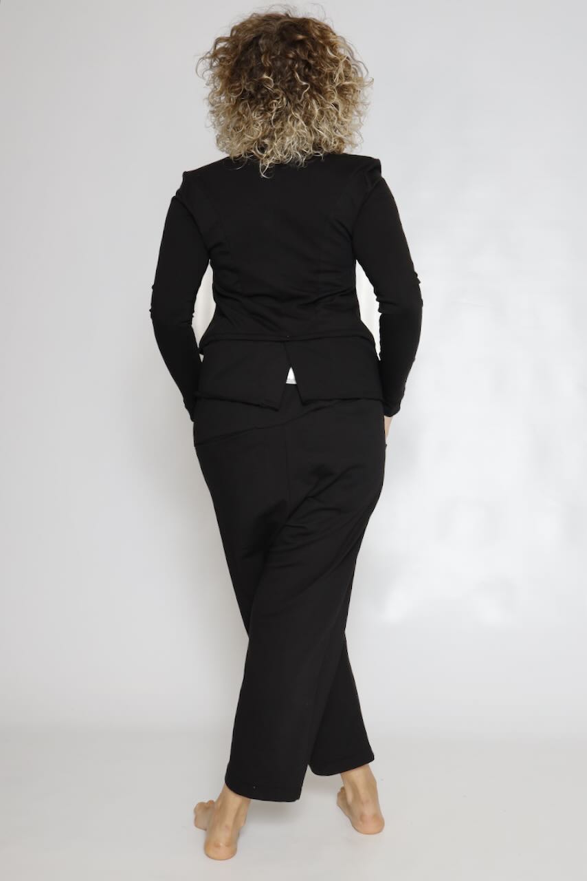 CHAQUETA BOTONES P4UU0188-NEGRO