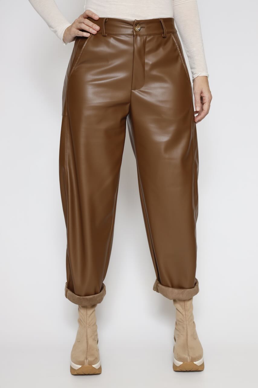 PANTALÓN A25DD214-MARRON