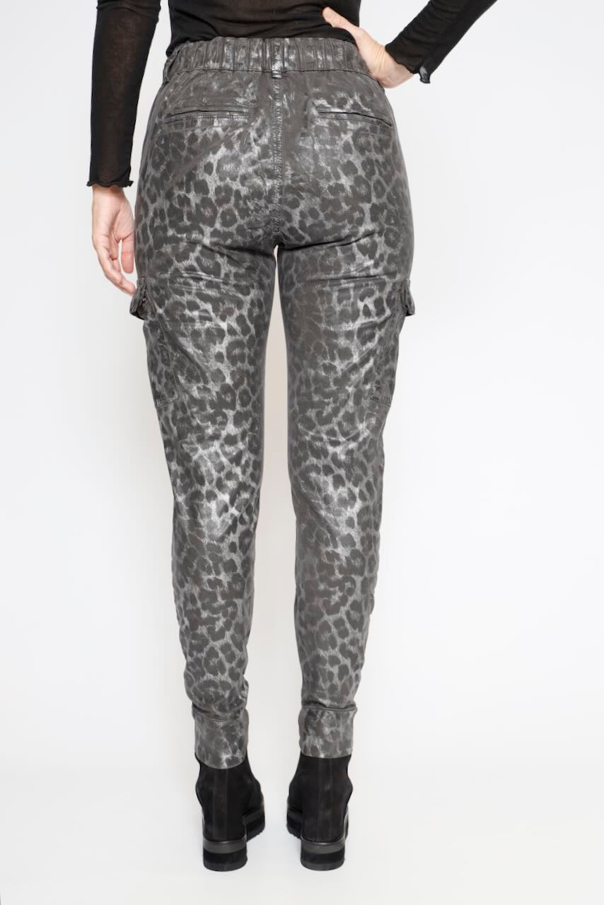 PANTALÓN N286-NEGRO/PLATA