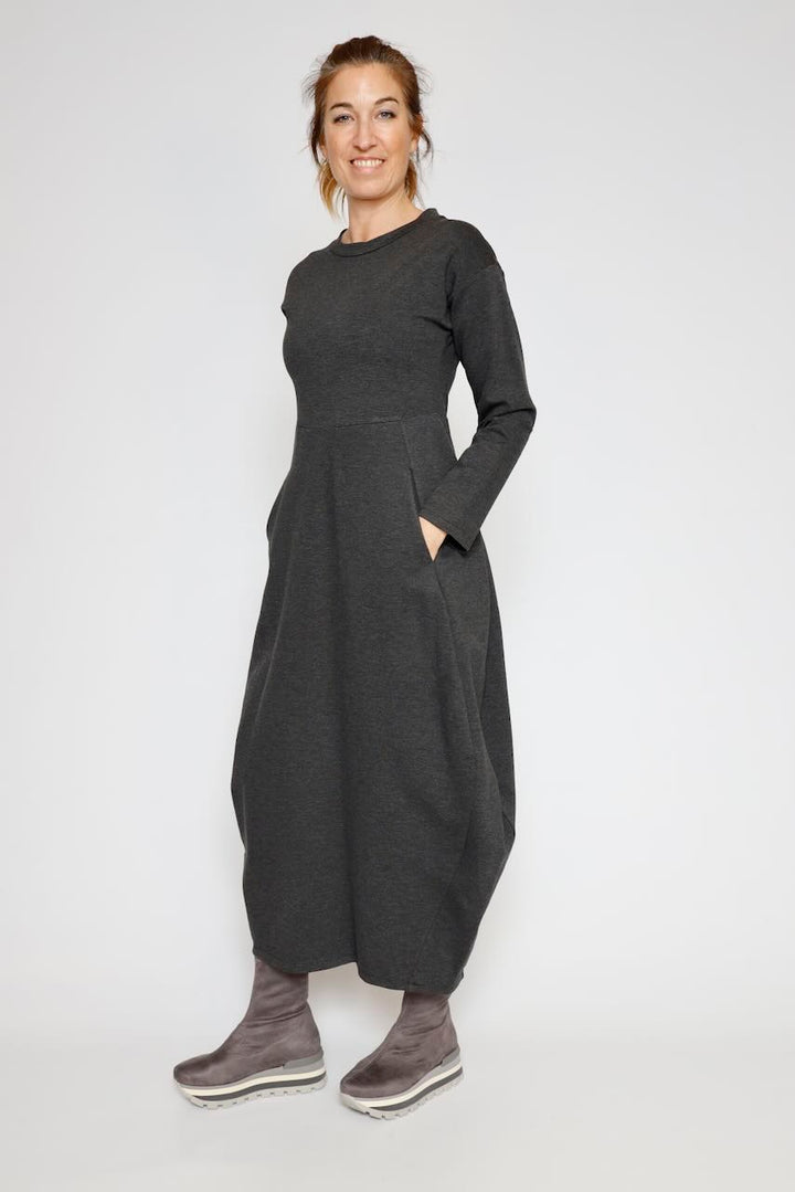 VESTIDO A25AP701-ANTRACITA