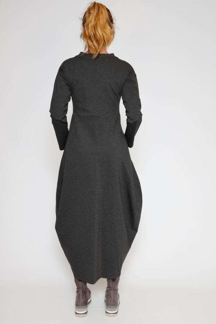 VESTIDO A25AP701-ANTRACITA