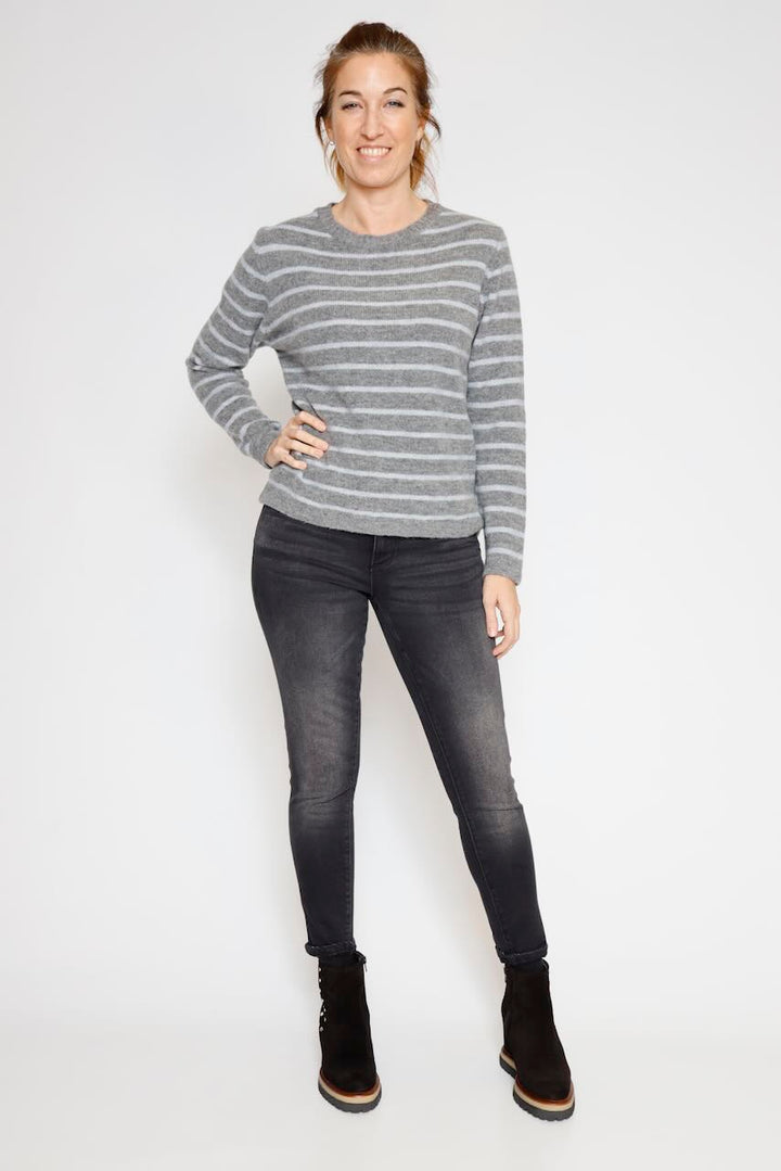 JERSEY A25IT508-AZZURRO/GRIS