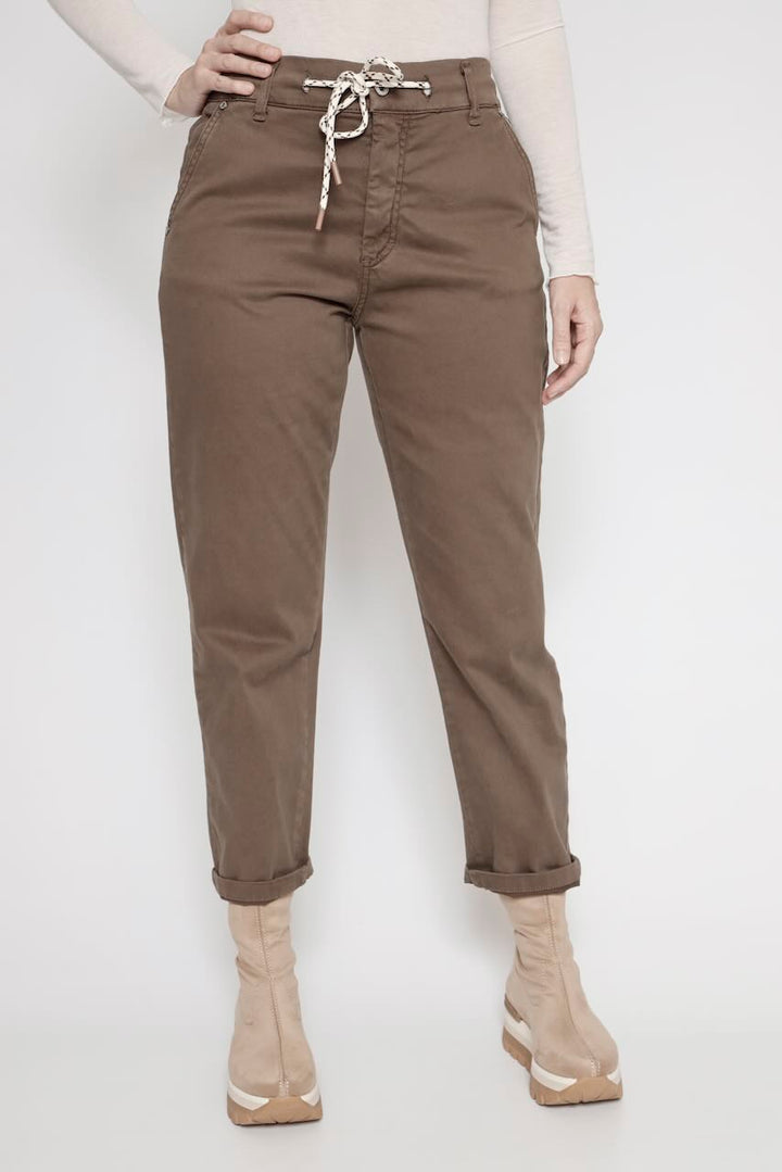 PANTALÓN P0T9BTWN3N-MARRON