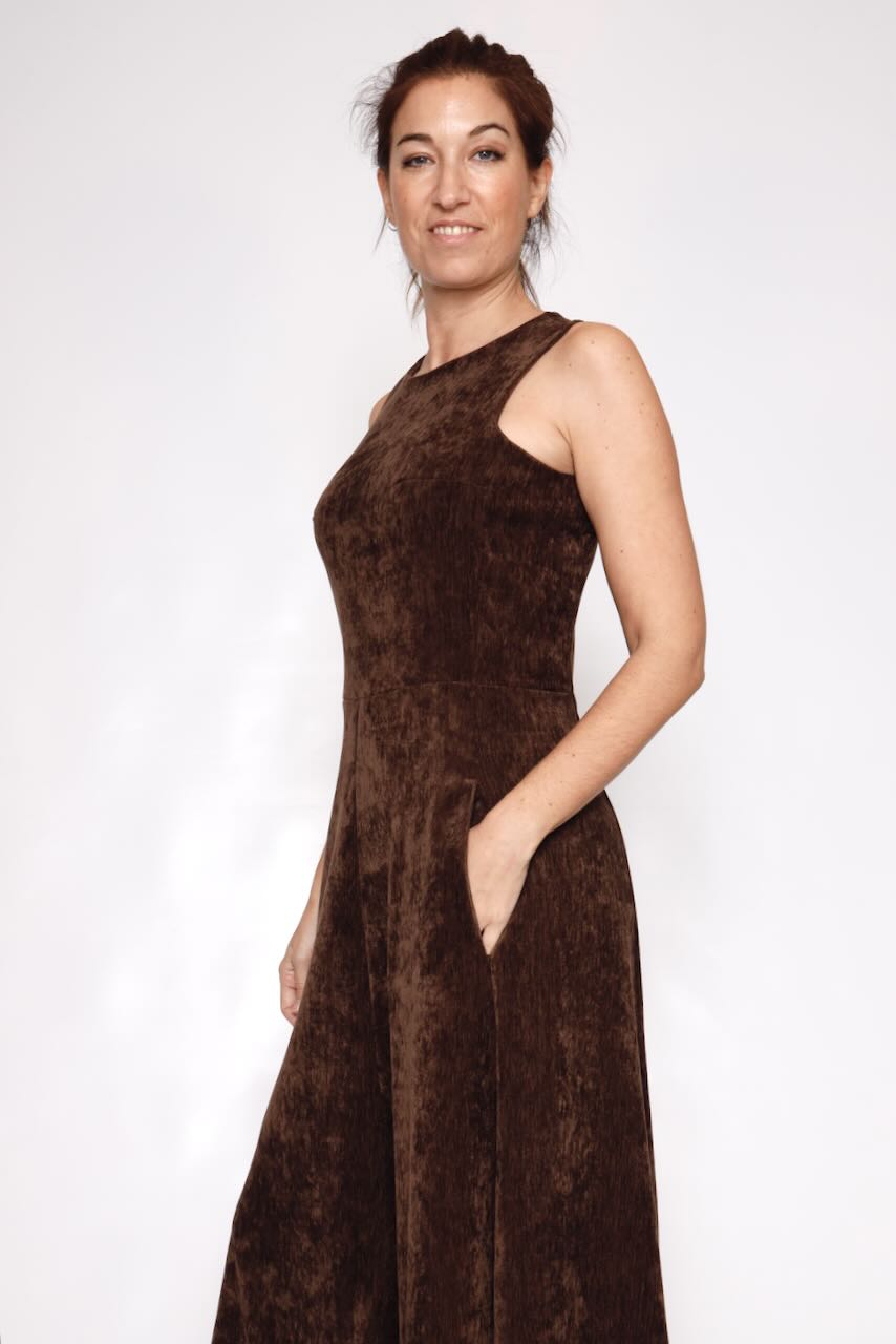 BUZO A25FL702-MARRON