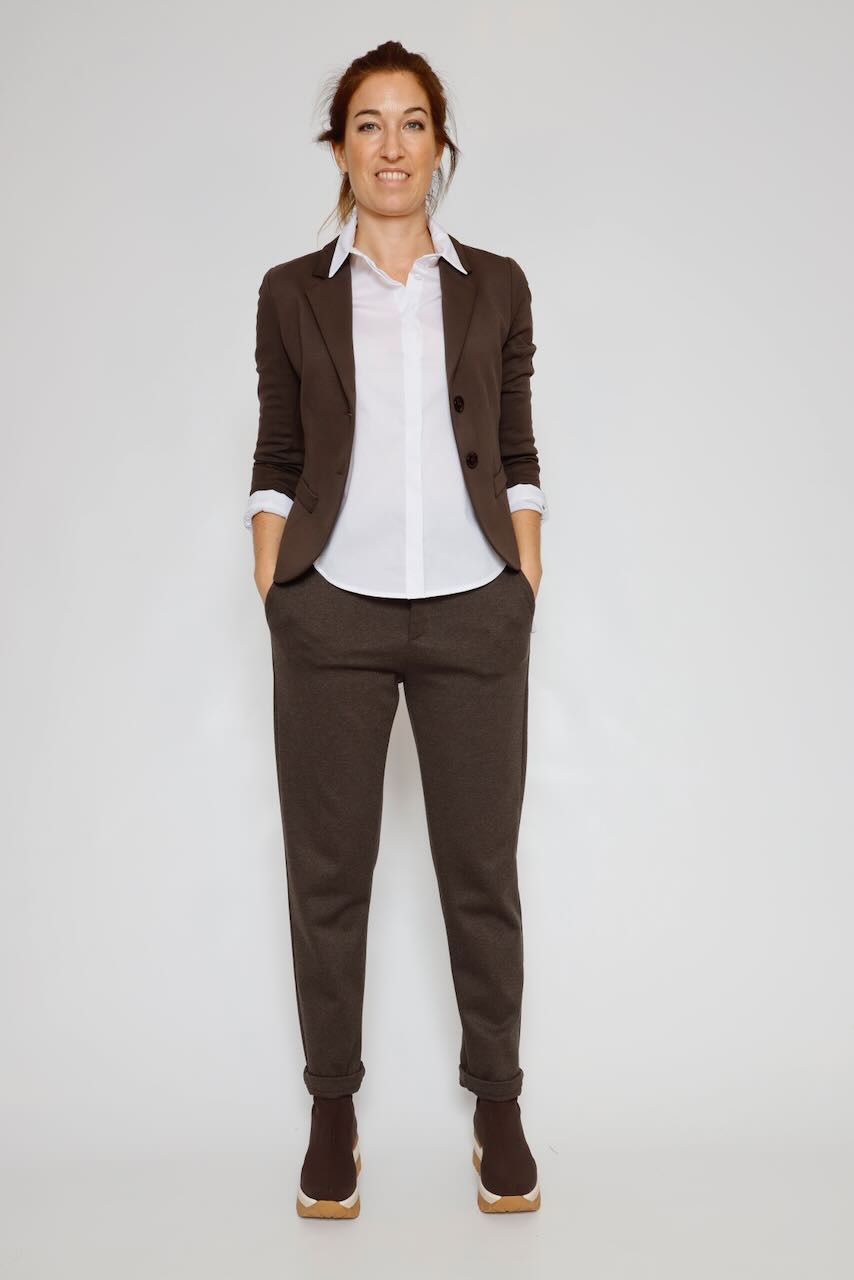 PANTALÓN P3KSDKB000-MARRON