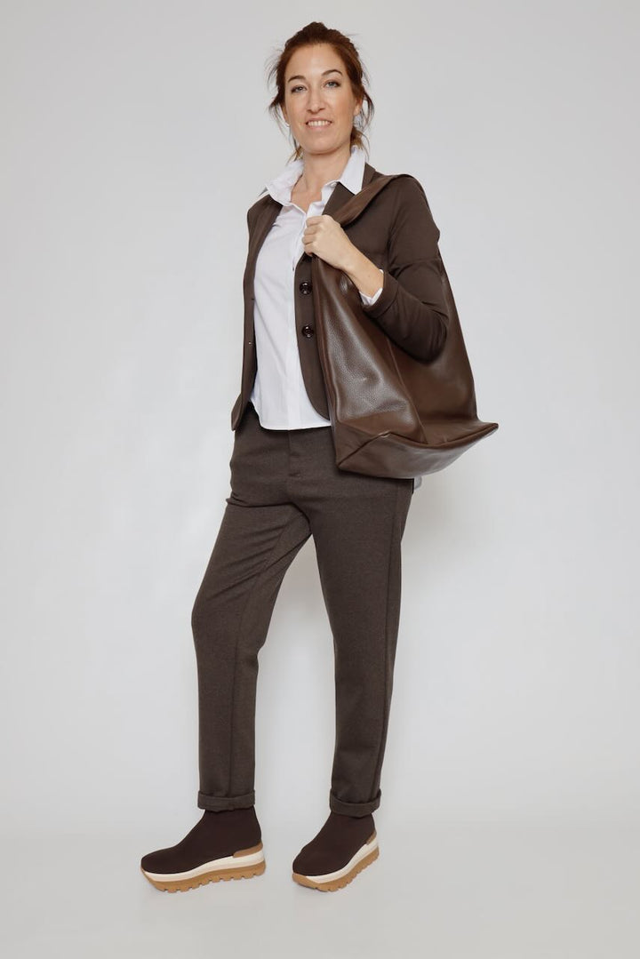 PANTALÓN P3KSDKB000-MARRON