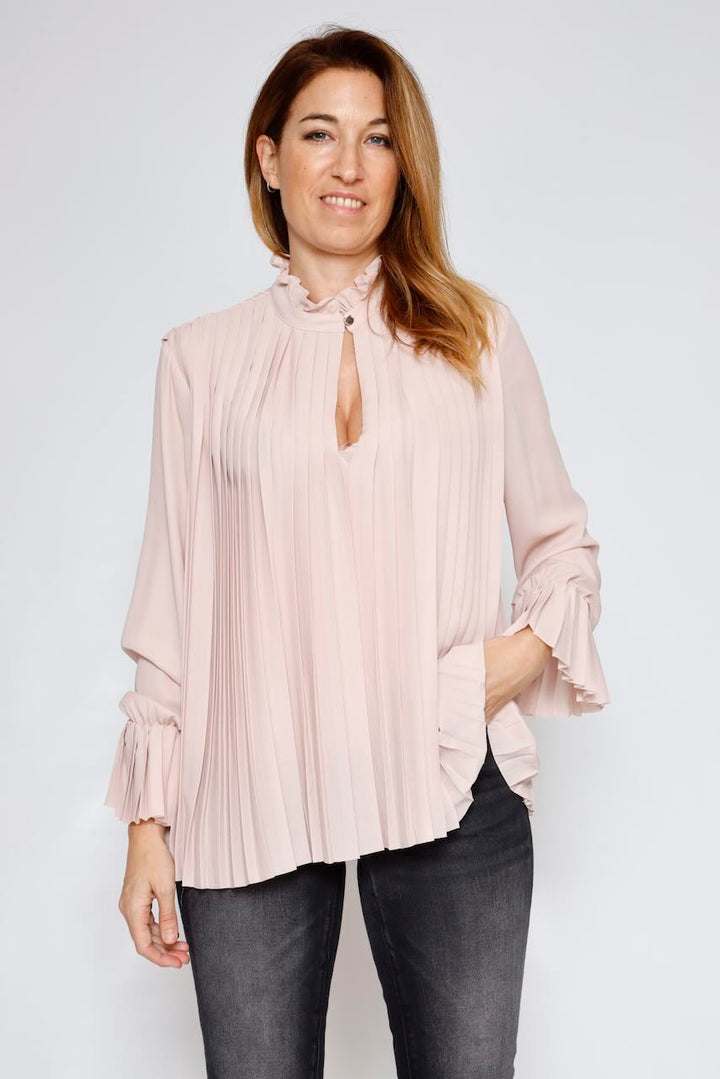 camisa WT1022W412F9-ROSA PALO