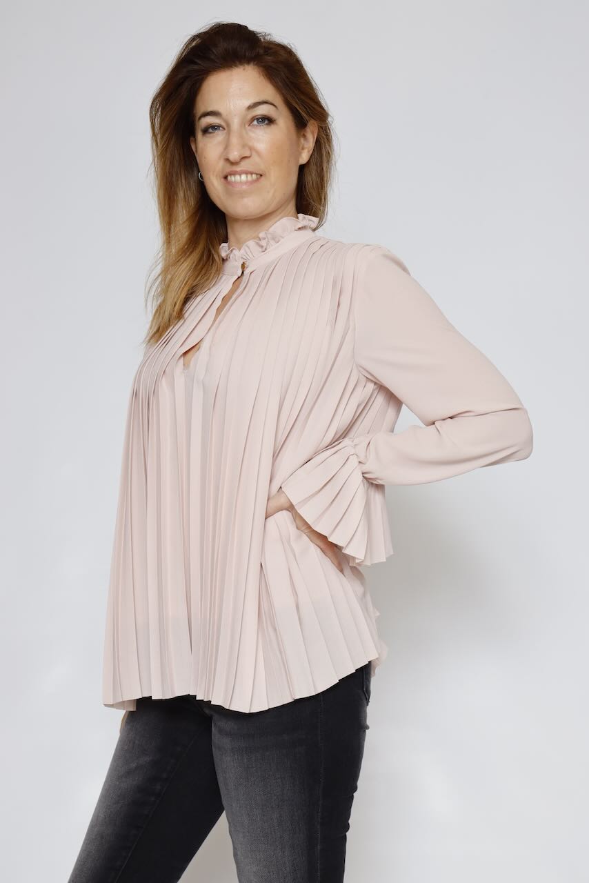 camisa WT1022W412F9-ROSA PALO