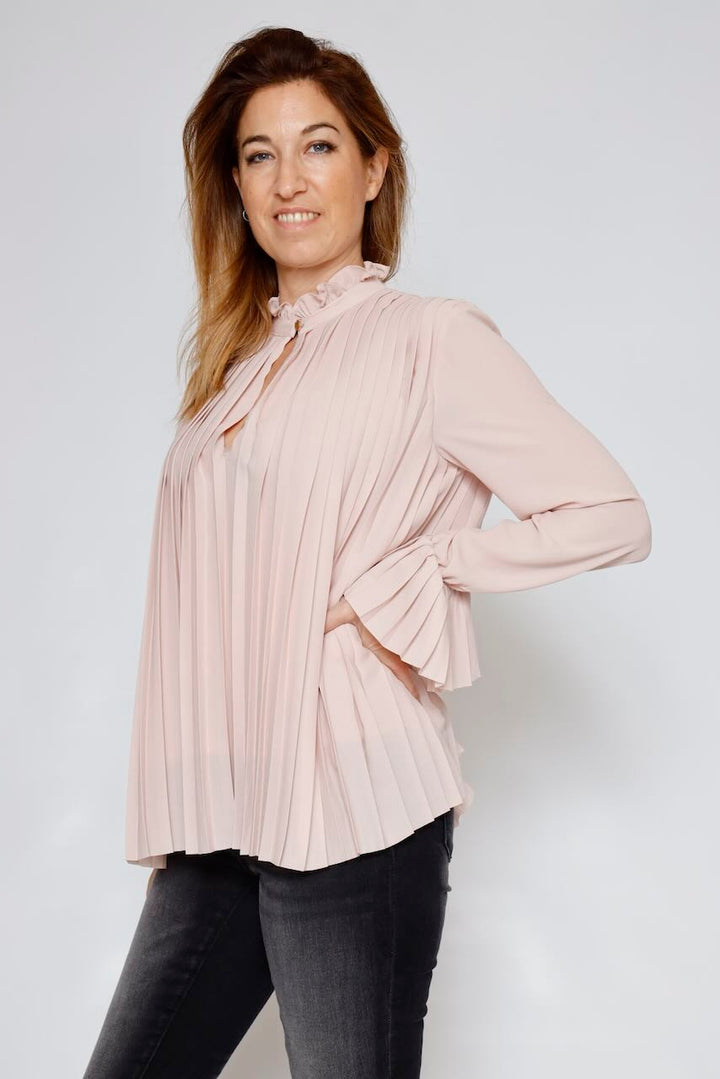 camisa WT1022W412F9-ROSA PALO