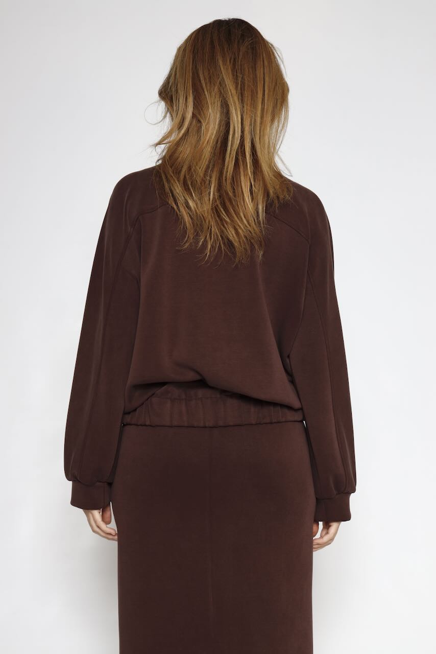 BOMBER BY09158-MARRON