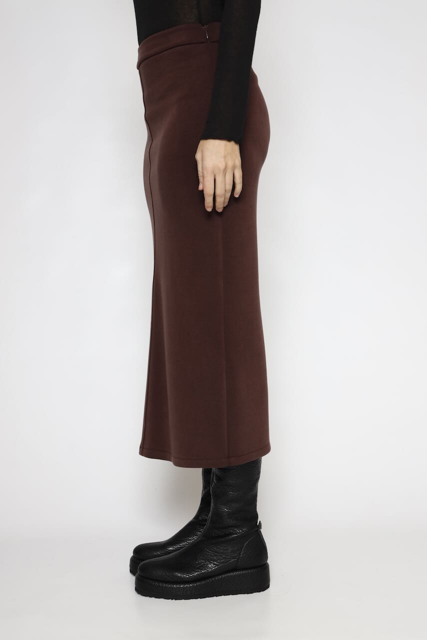 FALDA BY09162-MARRON