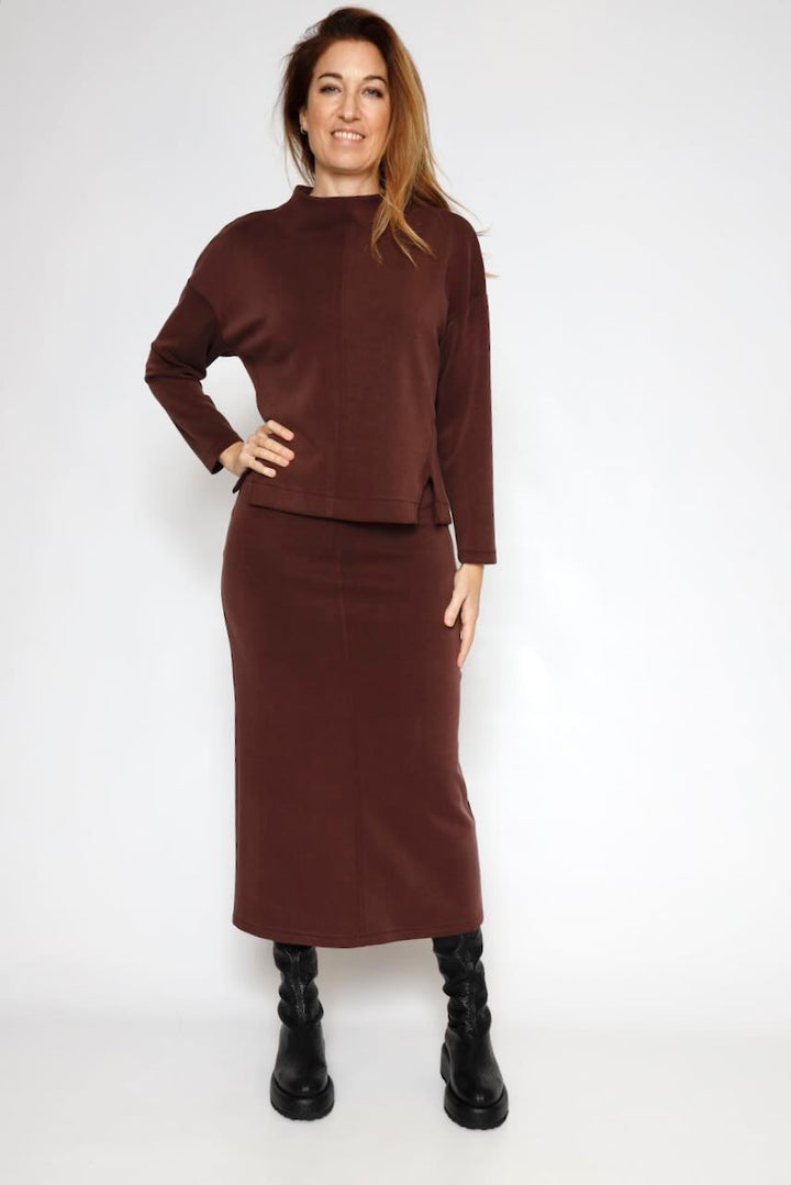 BOMBER BY09158-MARRON