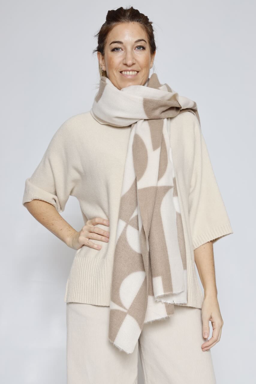 BUFANDA 9424RE-BEIGE