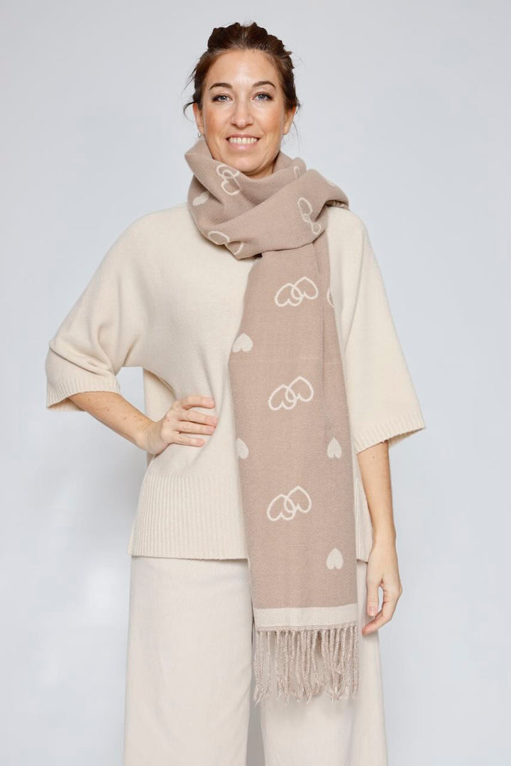 BUFANDA YF6683-BEIGE