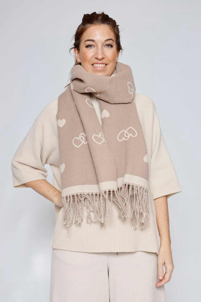BUFANDA YF6683-BEIGE